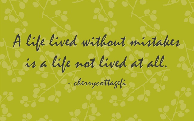 A Life Without Mistakes